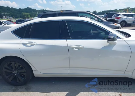 2022 Acura Tlx Technology Package из США, поврежденный, VIN 19UUB5F46NA004432